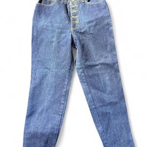 Vintage Jacques High-Waisted Jeans 90s Made in USA Straight Leg Denim